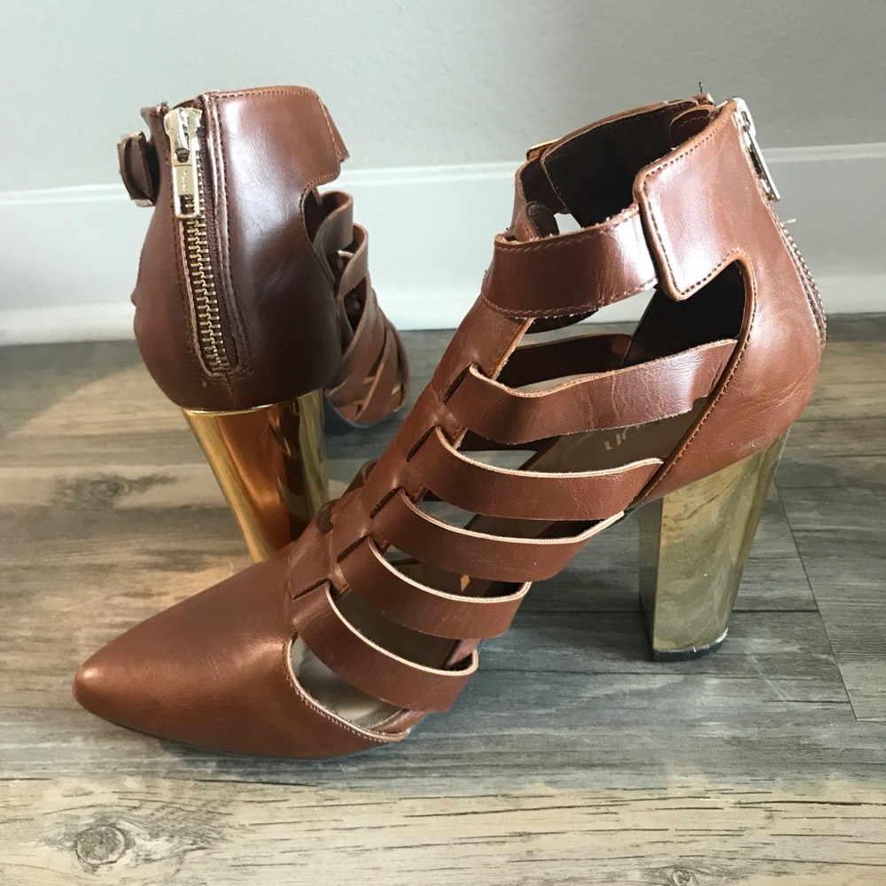 Tildon Brown High Heels